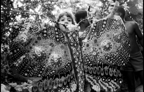 La familia Buendía. La Habana, 1982. Impresión en plata sobre gelatina. © Abigail García. Cortesía de la artista.